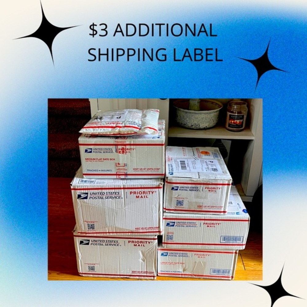 Purchase additional shipping label when over 5lb limit